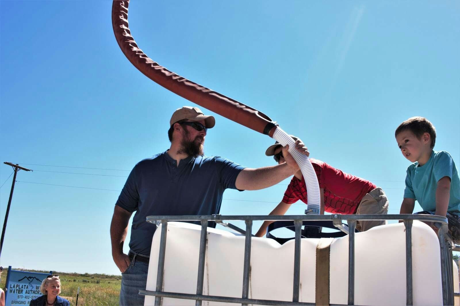 Our Ribbon Cutting Day!!! La Plata West Water Authority